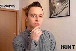 hunt4k guy bangs buddy's ginger girlfriend raw!