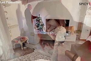 voyeur STEPSON ANAL THREESOME dp father's GIRLFRIEND