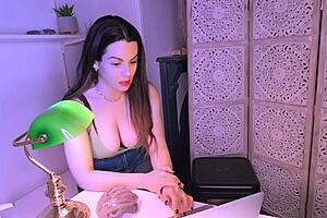 Stepmom's pantyhose goes missing leading to hot taboo pov sex with curvy brunette