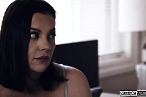 Trans dominatrix casey kisses dominates milf with cock straighttaboo com