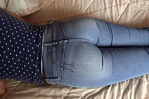 first time stepson creampies my pussy on beach vacation cum drips out during lingerie flashing taboo