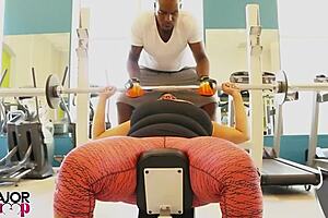 rome major pins sofia rose and pounds her hard.