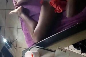 mature ebony thot gets fucked doggy in texas big ass bouncing