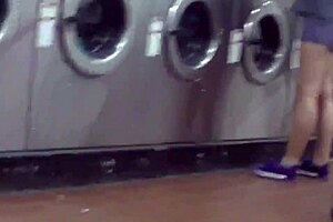amateur wife sucks big black cock at college laundromat pt1 sheer voyeur