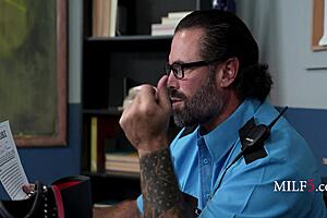 Heartbroken as big tits wife elana bunnz serves horny cop