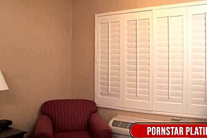 busty joslyn james bedroom domination with skinny beauty close up pounding