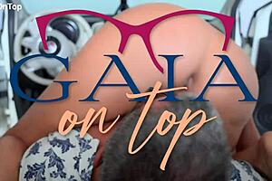 Blonde milf squirts anal orgasm on uber ride publicly