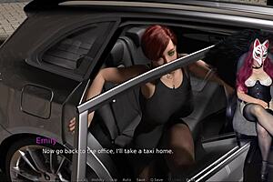 just married bride flashes see thru stockings in public