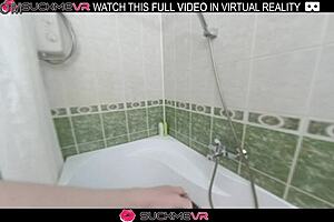 Wanna watch Alexa Mills suck cock and fuck naked in bathroom?