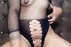 watch this horny mexican milf slut shove 30cm dildo deep in vagina?