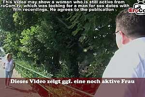 german milf housewife picked up on street for public skinny outdoor fuck