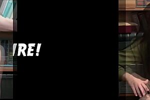 pervert cop pounds petite teen thief's tight pussy with huge cock in horny 3some bust 😈👮‍♂️