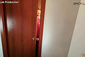 voyeur STEPSON ANAL THREESOME dp father's GIRLFRIEND