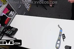 deep cavity search pounds busty milf crystal clark backstage