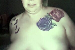 Chubby ginger housewife rides daddy's huge cock wildly