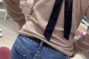 stepmom sucks stepson dick in living room then begs fuck