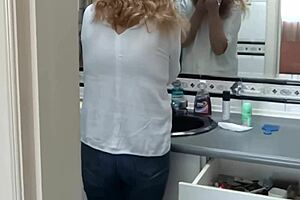 stepmom, porn flick sparks our mutual masturbation to anal?