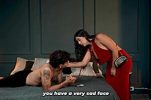 oh man my stepmom's big ass latina body feels so good after i uh breakup with girlfriend she licks me deep