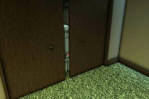 step-bro sneaks in step-sis room fills her up roblox style