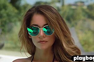 why hide those big natural tits milf posing sexy in lingerie?