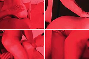 chariya takes four anal creampies loving red room