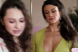 i'm fuckin my teen stepdaughter with this strap-on!!