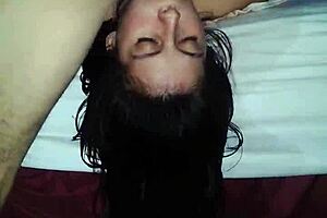 Petite Colombian Teen Slut Rimjobs Huge Cock Doggystyle First Film