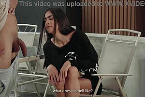 Hot big ass latina slut twerks and rides my monster cock!