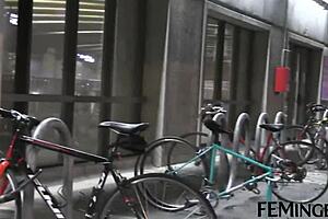 feminge 4k shows amateur lesbians fingering wet pussies with toys