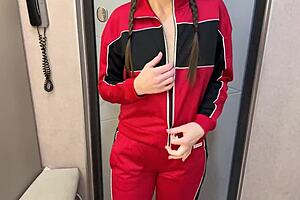 stepmom fucks stepson after girlfriend mouth cum