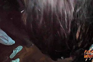 Curvy Barbara Carmona teases wild gangbang with monster cocks waiting