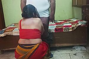 beautiful redhead bhabhi's hidden outdoor fuck caught by horny teen in hot series