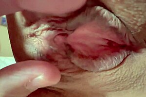 Her pink shaved pussy craves hot cock and thick cum loads