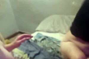 i licked stranger's wet pussy fucked her doggystyle and came on tits body