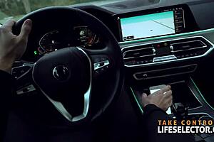 sexy brunette stepmom tina kay bares latex fetish spanks rides pov cowgirl anal