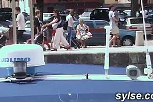 hey french milfs wanna watch us lesbo trio in the garage?