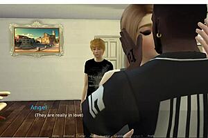 i'm watching my mommy take that huge black monster cock in sims 4 cuckold game