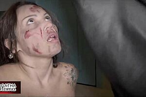 latina milf agatha mama halloween prisoner fucked hard by big black cock