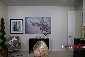 STEPmom Sucks My Webshooters In Spiderman Parody Action!