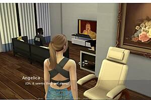 i'm watching my mommy take that huge black monster cock in sims 4 cuckold game