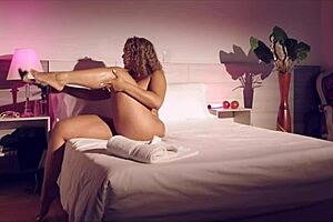 Ebony Colombian Milf Carla Morelli Moans from Pussy Licking, Sloppy Blowjob, Sensual Touch and Deep Doggystyle by Andy Stone