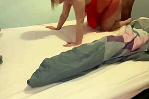 Step Son Fucks Blonde Mommy Tits Then She Sucks Big Dick