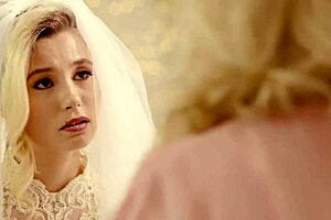 gorgeous young bride carolina sweets craves lesbian sex with grandma julia ann