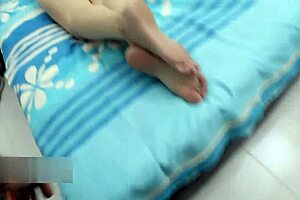 horny stepmom's massage request sparks unexpected steamy encounter