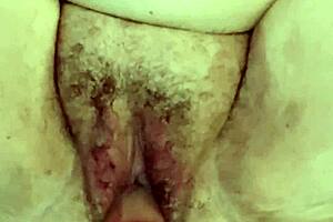 i love watching this fat hairy latina slut toy her wet beaver