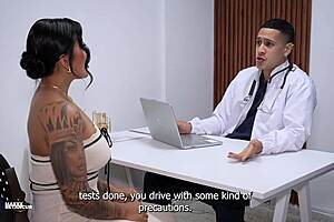 doctor, your cock lubes my pussy right here in office?