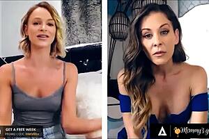 Mommysgirl Emma Hix Stepmom Cherie Deville Share Wet Pussy