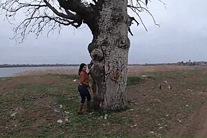 beautiful sugar babe in tight jeans teases with kinky milf games, mega orgasm in home bathtub while smoking