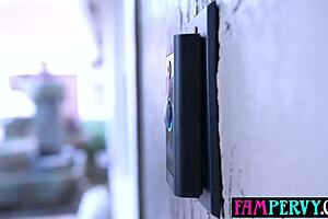 Curvy stepmom greets with big boobs blowjob! 👅🍈🔥