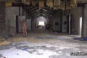 unfaithful british mature gill ellis flashes her HUGE tits